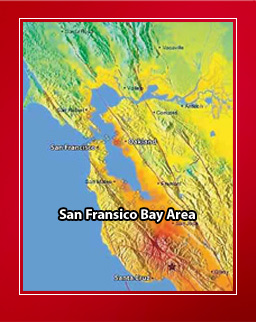 Silicon Valley Seismic Map